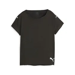 Run Ultraspun Short Sleeve T-shirt Black M Women