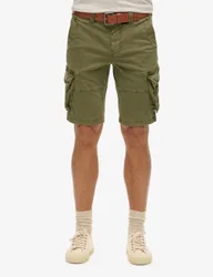 Regular Fit Cargo Shorts Green male