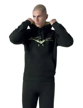 Sweat à Capuche Petroleum Green XL
