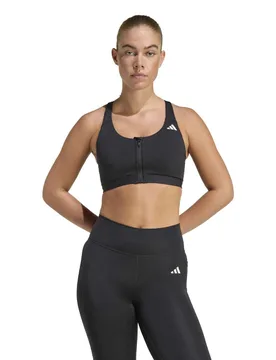 Workout Medium Support Non Wired Sports Bra Black female - Adidas - FashionsVida