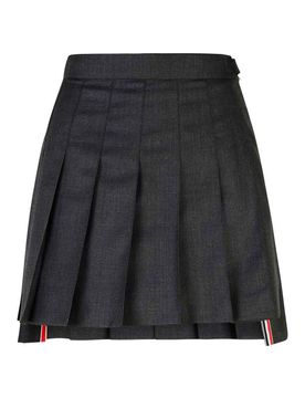 Minigonna in lana scuro 120S