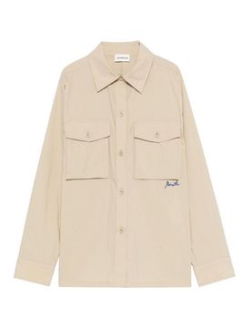 Camicia In Nylon E Cotone