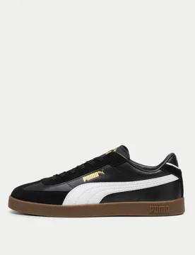 Club II Era Leather Trainers Black male - Puma - FashionsVida