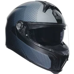Casco Moto Modulare TOURMODULAR TEXTOUR Opaco Nero Grigi taglia S