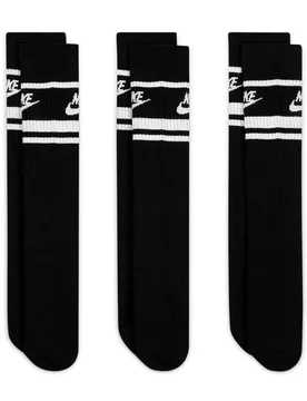 Dri-FIT Everyday Essential Socks (3 Paar) - Socken - schwarz / weiss - Unisex - Size: L - Nike - FashionsVida