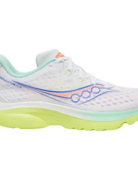 KINVARA 16 Laufschuhe Damen White/Tart 40 - Saucony - FashionsVida