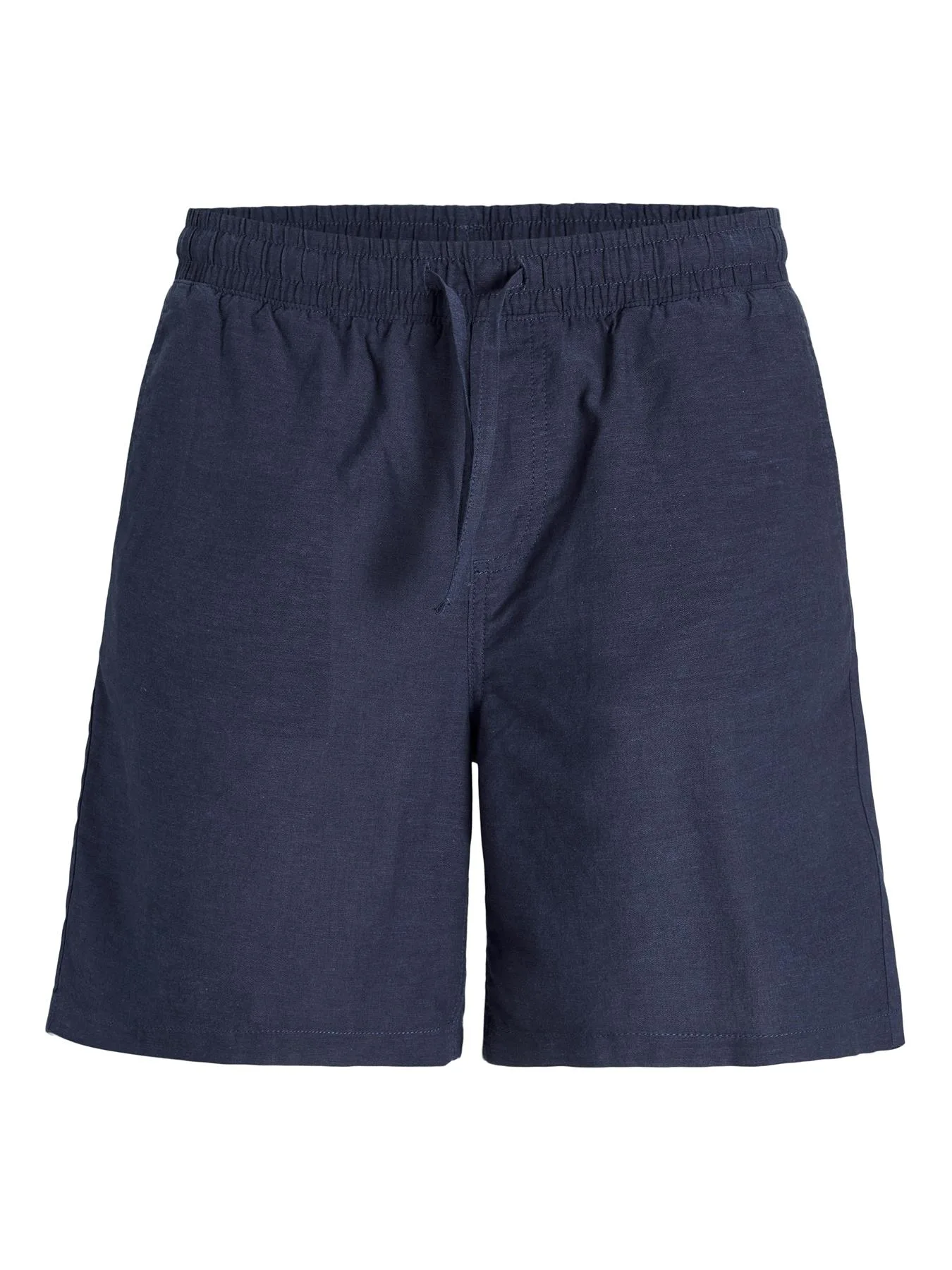 Mens Shorts Casual Summer Cotton - Navy - Size Medium - Jack & jones - FashionsVida