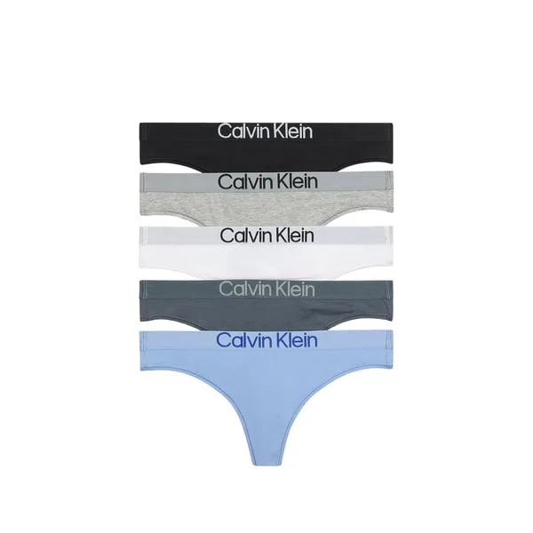 Calvin Lot de 5 strings - Calvin Klein - FashionsVida