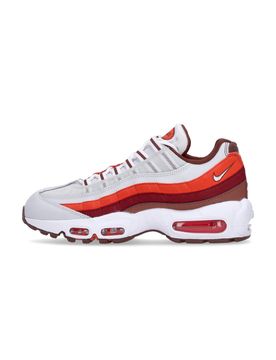 Scarpa Bassa Uomo Air Max 95 Photon Dust/white/dark Pony/picante Red