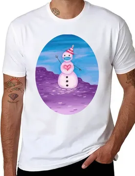 From Snowman with Joy T-Shirt man t shirt luxury t shirt man plain T-Shirt - Aliexpress - FashionsVida