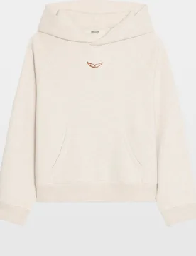 Zadig & Voltaire - Sudadera de mujer con capucha de manga larga en algodón - Zadig & Voltaire - FashionsVida