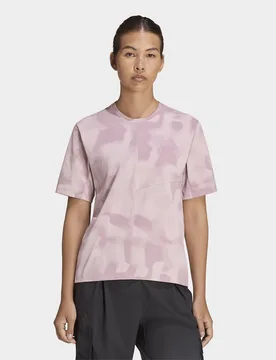 Womens T-shirt Terrex Multi Climacool Printed - Viola, viola viola Donna taglia M - Adidas - FashionsVida