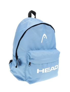 Zaino azzurro con tasca frontale HBK050-830