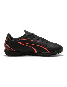 Scarpe da Calcio Nere per Terreni Sintetici Vitoria TT Jr 29