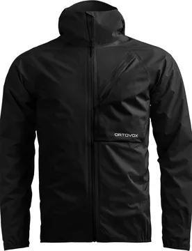 Veste de randonnée imperméable et coupe-vent - Trace 2.5L Jacket M Black Raven en Laine - Taille L - Noir - Ortovox - FashionsVida