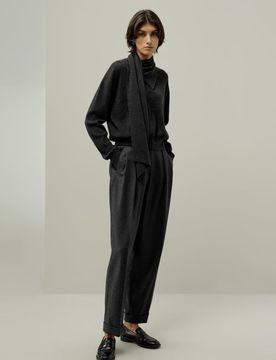 Maglia Lana-Cashmere XL - Caldo e Raffinato Dolcevita a Coste