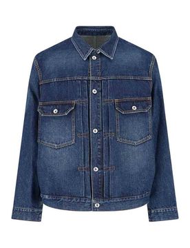 Sacai Giacca In Denim
