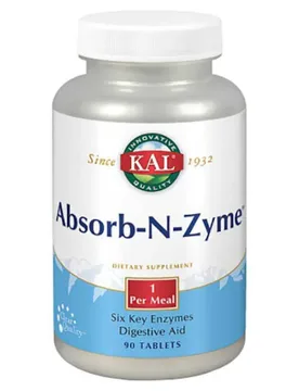 Comprimés Absorb-n-zyme 90 Unités - KAL - FashionsVida