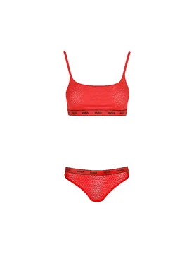 Hugo Ensemble de lingerie VALENTINE rouge vif rouge L - Hugo Boss - FashionsVida
