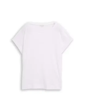 XL T-shirt crew neck linen female - XL - FashionsVida