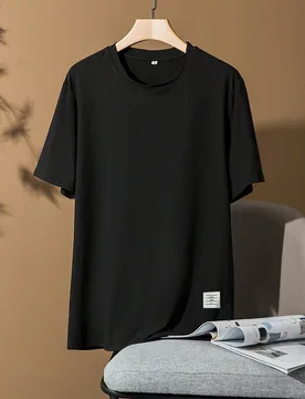Camiseta Con Parches Para Hombres - Shein - FashionsVida