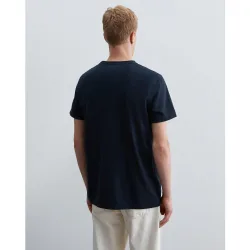 Camiseta de hombre de manga corta y cuello redondo de algodón