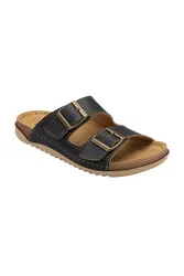 Rome' Open-Toe Mule Sandals - Black - Size: 6