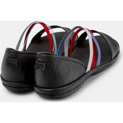 Sandalias planas de mujer Right Nina Twins de piel