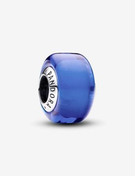 Charm Mini Vetro di Murano Blu 793105C00