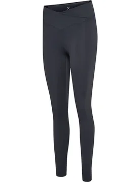 Leggings Taille Haute Yoga Wrap Ebony M - Hummel - FashionsVida