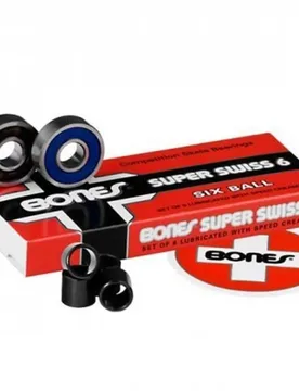 Roulement 6 Ball Super Swiss Set One Size unisex - Bones - FashionsVida