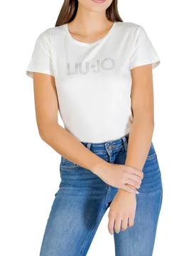 Liu Jo Damen T-Shirt Weiß 499688