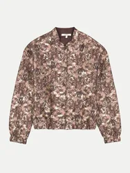 Bomberjacke mit Allover-Print Mehrfarbig XL