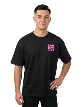 Maglietta A Maniche Corte Bad Babes Club Black 3XL - Miss Tee - FashionsVida