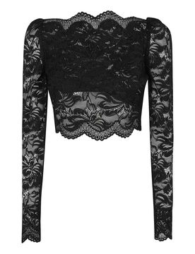 Rabanne Top in pizzo