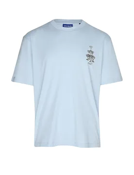 Hugo T-Shirt NUCAVO bleu clair M - Hugo Boss - FashionsVida