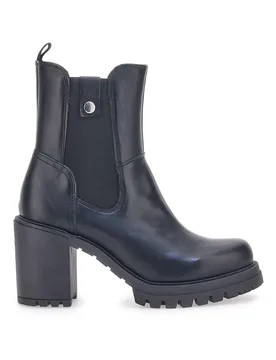 Stivaletti con tacco Neri 46001 36 - PRIMA RIGA - FashionsVida