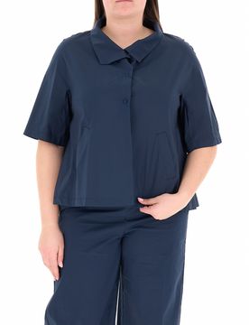 Giacca misto viscosa BLU NAVY L