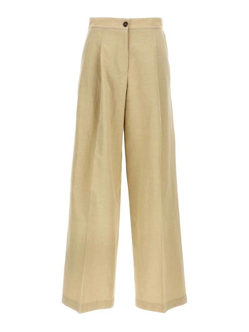 Yves Salomon Pantaloni di lino