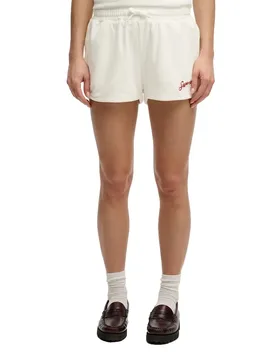 Pantaloni Corti Heritage Terry Cream L - Superdry - FashionsVida