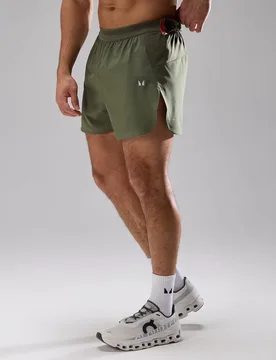 Short Velocity Ultra 3 para hombre de MP - oliva polvoriento - XS - MyProtein - FashionsVida