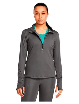 Qualifier Run Half Zip Fleece Castlerock / Reflective M Women - Under armour - FashionsVida