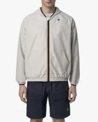 Sia beige in tessuto stretch con cappuccio