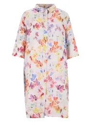 Kleid, 3/4 Arm, Alloverdruck female