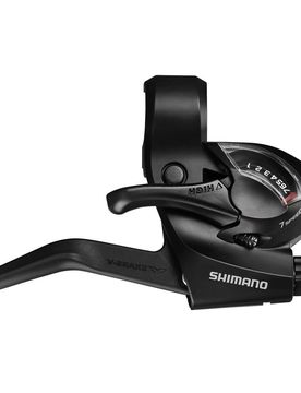 Mando/palanca dr st-ef41 ez-fire 7v juego manetas cambio/frenos bicicleta (UNICA)