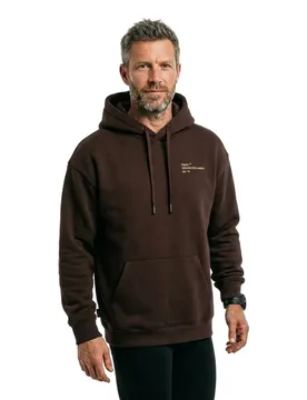 Sweat à Capuche Heartsease Sweat Dark Brown XL - Mystic - FashionsVida