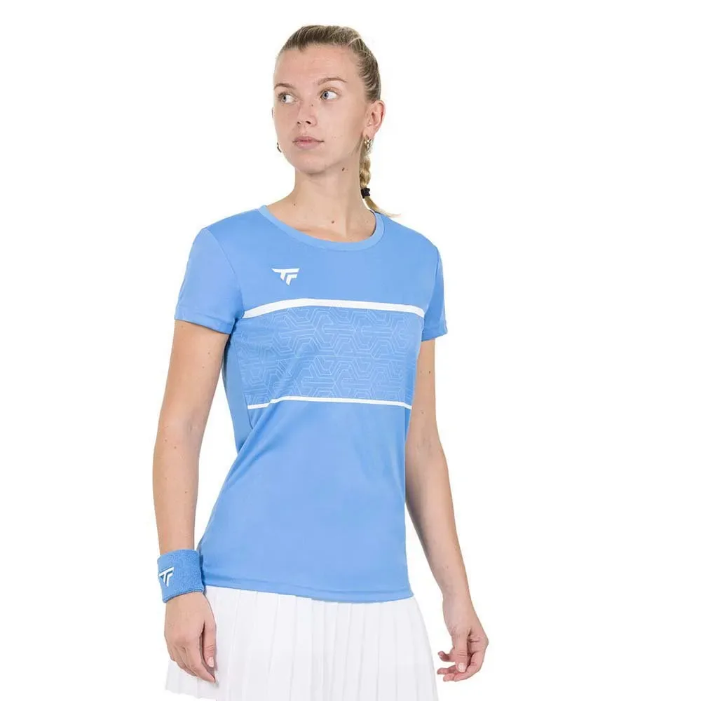 Team Tech Short Sleeve T-shirt Blue L - Tecnifibre - FashionsVida