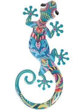 Statuetten Und Figuren Eidechse Einheitsgrösse