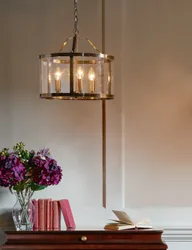 Harrington 3 Light Pendant Light Antique Brass