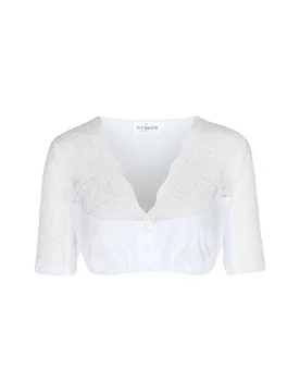 Blusa de Dirndl ANETTE blanco 32 - Wenger - FashionsVida